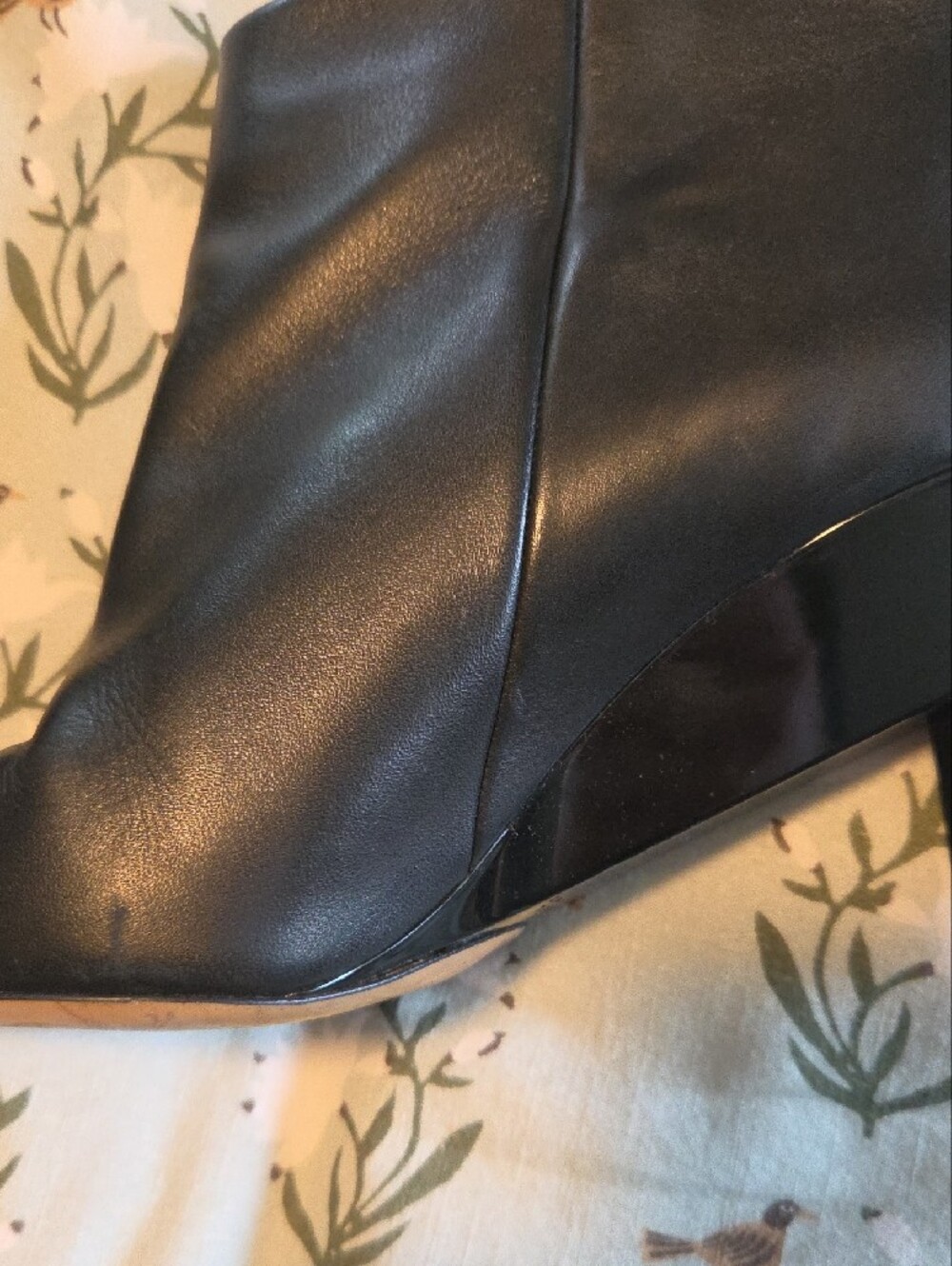 Isabel Marant Black Leather Pointed Ankle Booties - Picture 6 of 11
